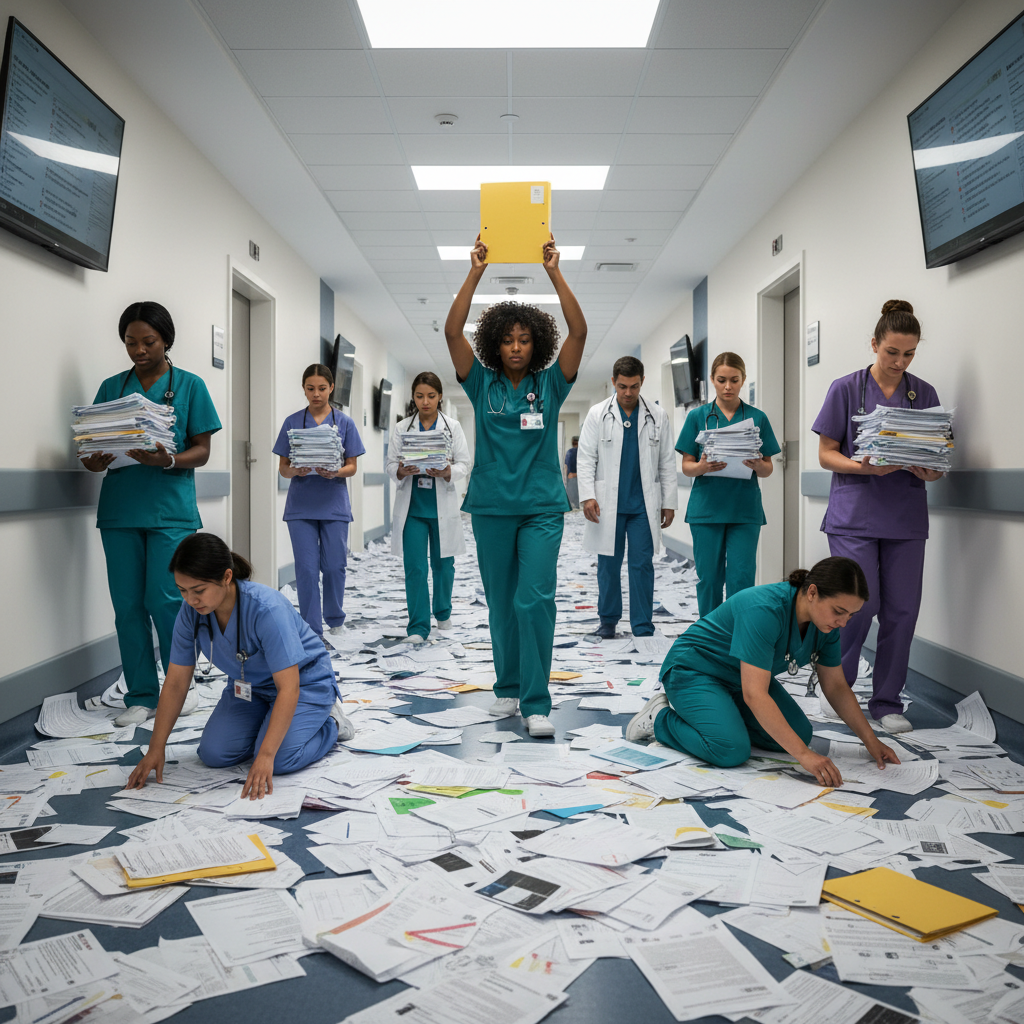 When systems fail, paper fills the gap